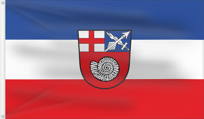 Bandera, con dos ojales metálicos y lado del asta reforzado: Schernfeld (Naturpark Altmühltal)