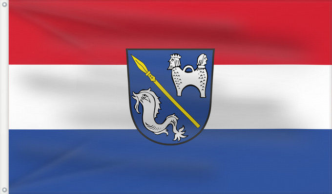 Bandera, con dos ojales metálicos y lado del asta reforzado: Stammham (Naturpark Altmühltal)