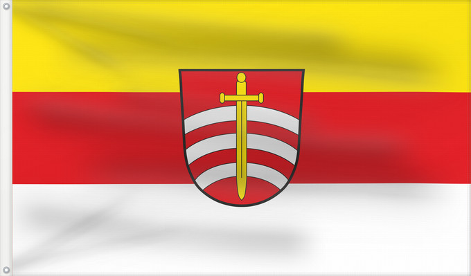 Bandera, con dos ojales metálicos y lado del asta reforzado: Maisach (Münchener Umland)
