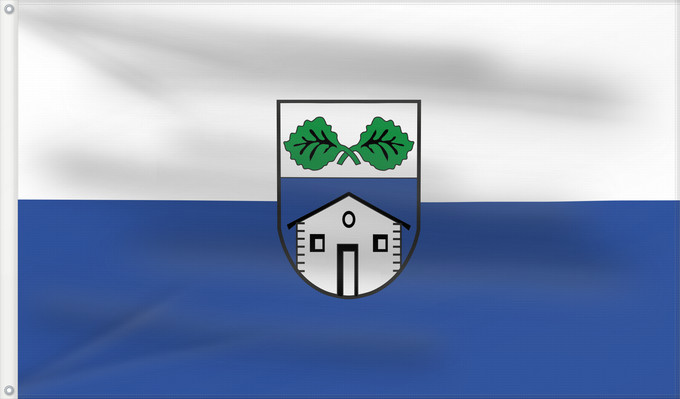 Bandera, con dos ojales metálicos y lado del asta reforzado: Puchheim, St (Münchener Umland)