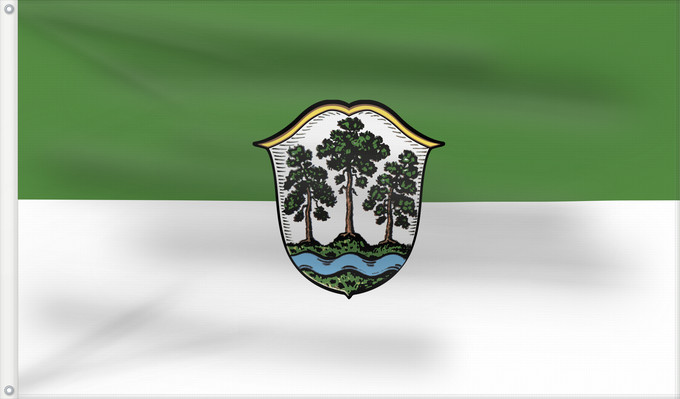 Bandera, con dos ojales metálicos y lado del asta reforzado: Farchant (Zugspitz-Region)