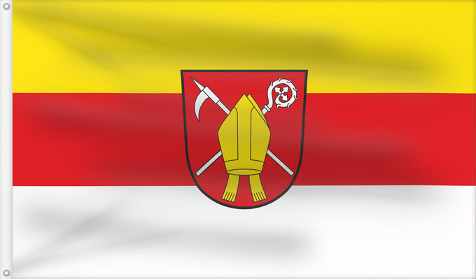 Bandera, con dos ojales metálicos y lado del asta reforzado: Krün (Zugspitz-Region)