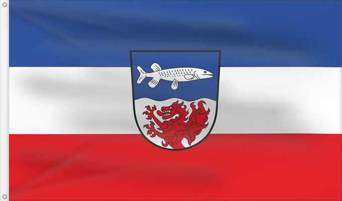 Bandera, con dos ojales metálicos y lado del asta reforzado: Seehausen a.Staffelsee (Zugspitz-Region)