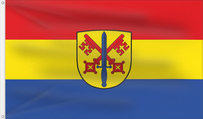 Bandera, con dos ojales metálicos y lado del asta reforzado: Penzing (Ammersee-Lech)