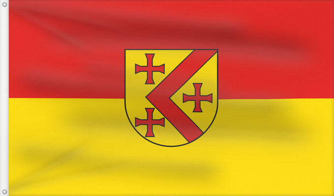Bandera, con dos ojales metálicos y lado del asta reforzado: Vilgertshofen (Ammersee-Lech)