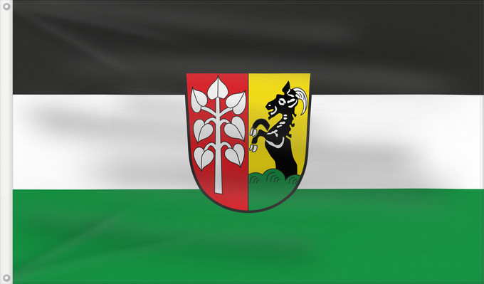 Bandera, con dos ojales metálicos y lado del asta reforzado: Schwifting (Ammersee-Lech)