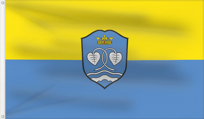 Bandera, con dos ojales metálicos y lado del asta reforzado: Gmund a.Tegernsee (Alpenregion Tegernsee-Schliersee)