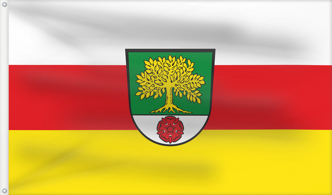 Drapeau, avec deux œillets métalliques et guindant renforcé : Aschau a.Inn (Inn-Salzach)