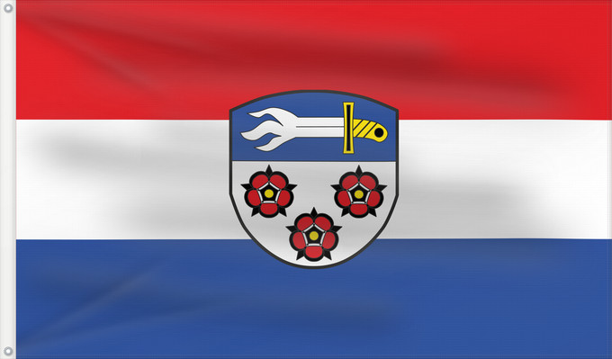 Bandera, con dos ojales metálicos y lado del asta reforzado: Jettenbach (Inn-Salzach)