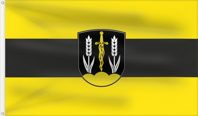 Bandera, con dos ojales metálicos y lado del asta reforzado: Schönberg (Inn-Salzach)