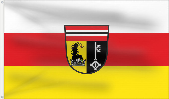 Bandera, con dos ojales metálicos y lado del asta reforzado: Griesstätt (Chiemsee-Alpenland)