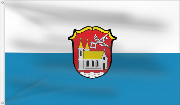 Bandera, con dos ojales metálicos y lado del asta reforzado: Prutting (Chiemsee-Alpenland)