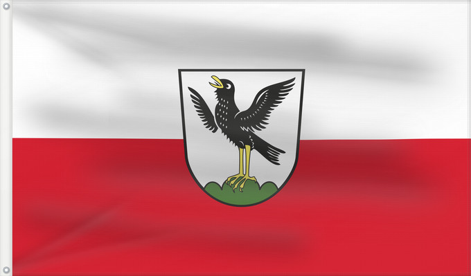 Bandera, con dos ojales metálicos y lado del asta reforzado: Starnberg, St (Starnberger Fünf-Seen-Land)