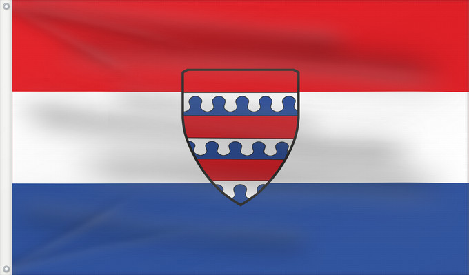 Bandera, con dos ojales metálicos y lado del asta reforzado: Schnaitsee (Chiemgau)