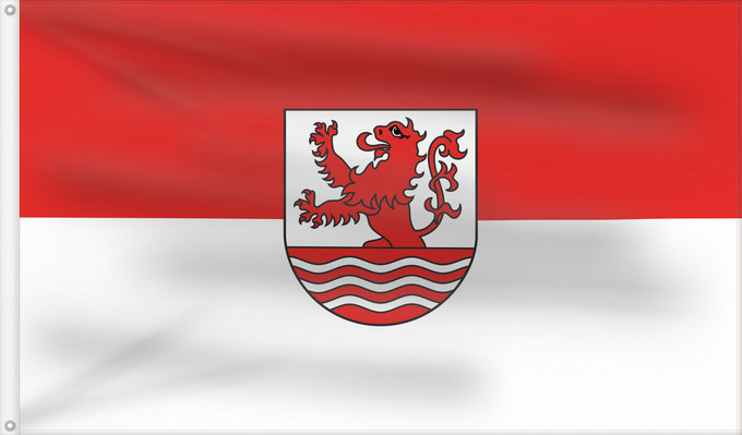 Bandera, con dos ojales metálicos y lado del asta reforzado: Surberg (Chiemgau)