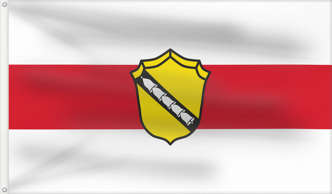 Bandera, con dos ojales metálicos y lado del asta reforzado: Bernried am Starnberger See (Pfaffenwinkel)