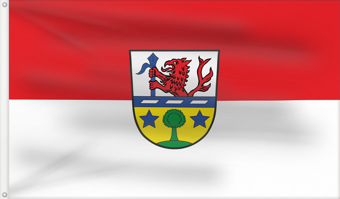 Bandera, con dos ojales metálicos y lado del asta reforzado: Prem (Pfaffenwinkel)