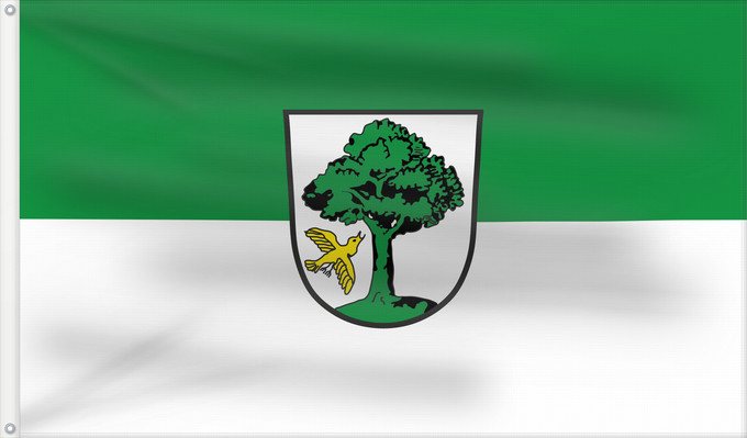 Bandera, con dos ojales metálicos y lado del asta reforzado: Freyung, St (Bayerischer Wald)
