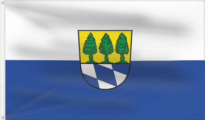 Bandera, con dos ojales metálicos y lado del asta reforzado: Painten, M (Bayerischer Jura)