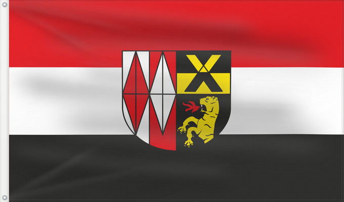 Bandera, con dos ojales metálicos y lado del asta reforzado: Elsendorf (Bayerisches Golf- und Thermenland)