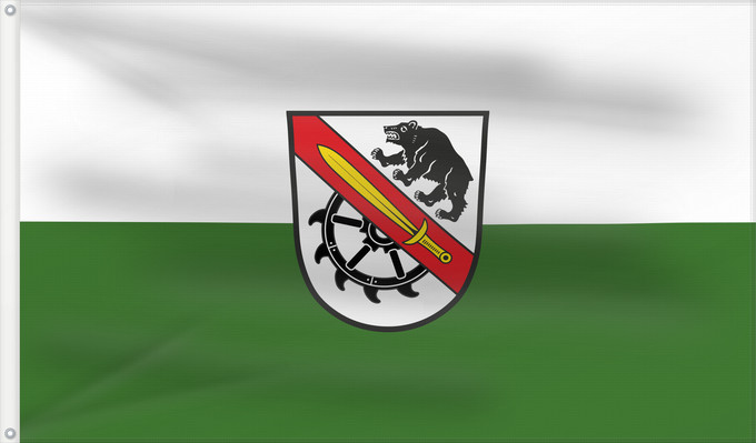 Bandera, con dos ojales metálicos y lado del asta reforzado: Furth (Bayerisches Golf- und Thermenland)