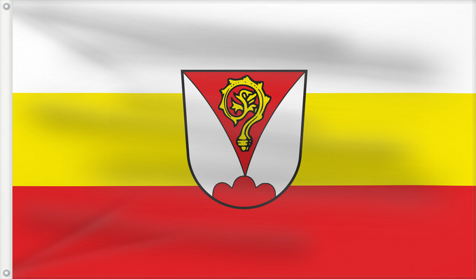 Bandera, con dos ojales metálicos y lado del asta reforzado: Aldersbach (Bayerisches Golf- und Thermenland)