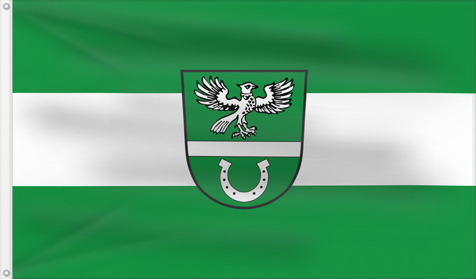 Bandera, con dos ojales metálicos y lado del asta reforzado: Sonnen (Bayerischer Wald)