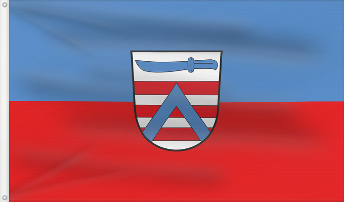 Bandera, con dos ojales metálicos y lado del asta reforzado: Julbach (Bayerisches Golf- und Thermenland)