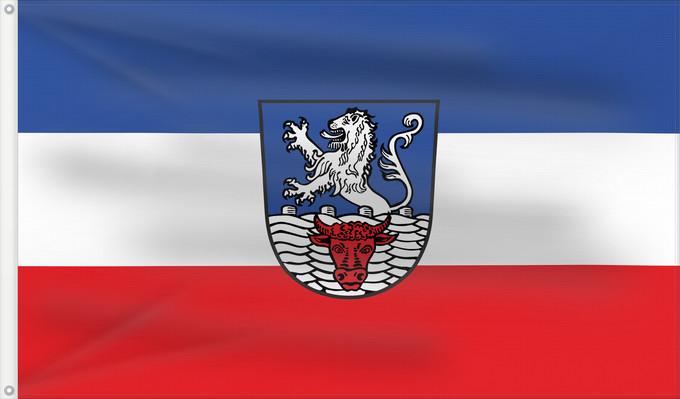 Bandera, con dos ojales metálicos y lado del asta reforzado: Stubenberg (Bayerisches Golf- und Thermenland)
