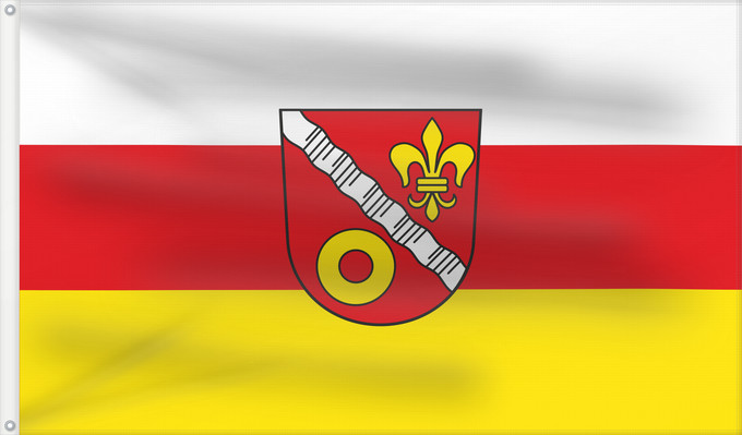Bandera, con dos ojales metálicos y lado del asta reforzado: Atting (Bayerisches Golf- und Thermenland)