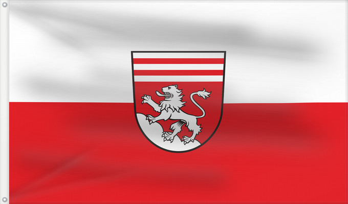 Bandera, con dos ojales metálicos y lado del asta reforzado: Leiblfing (Bayerisches Golf- und Thermenland)