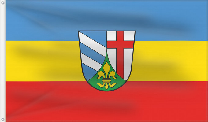 Bandera, con dos ojales metálicos y lado del asta reforzado: Steinach (Bayerischer Wald)