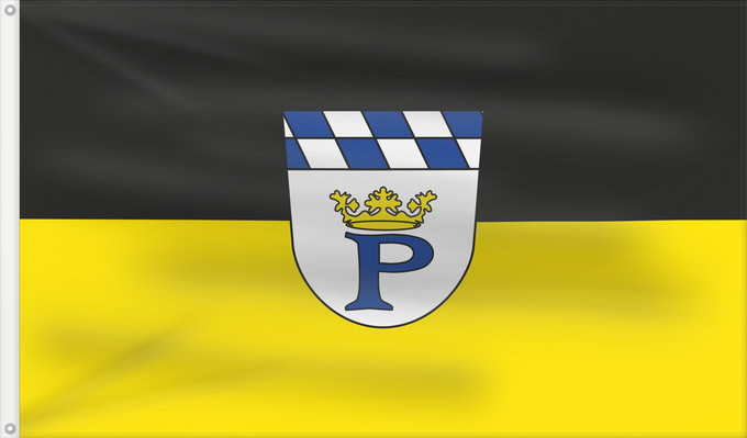 Bandera, con dos ojales metálicos y lado del asta reforzado: Pressath, St (Oberpfälzer Wald)