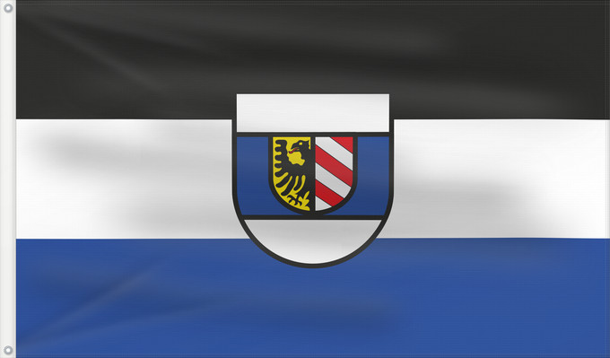 Bandera, con dos ojales metálicos y lado del asta reforzado: Betzenstein, St (Fränkische Schweiz)