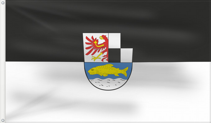 Bandera, con dos ojales metálicos y lado del asta reforzado: Pegnitz, St (Fränkische Schweiz)