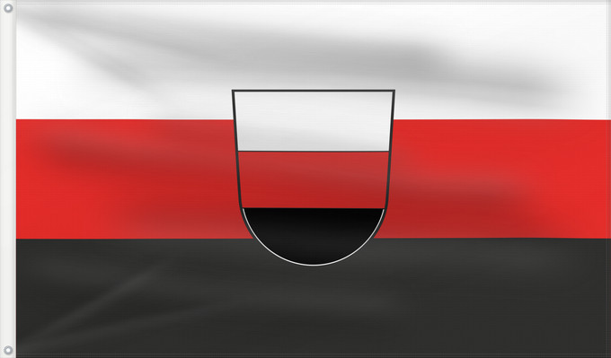 Bandera, con dos ojales metálicos y lado del asta reforzado: Feilitzsch (Fichtelgebirge)