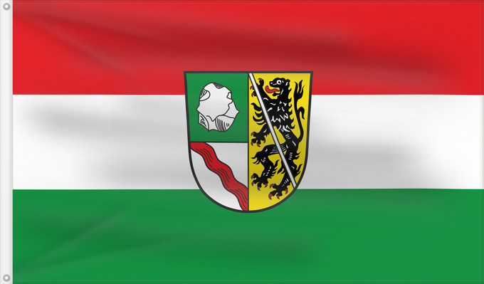 Bandera, con dos ojales metálicos y lado del asta reforzado: Steinwiesen, M (Frankenwald)