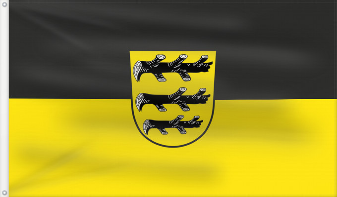 Bandera, con dos ojales metálicos y lado del asta reforzado: Schirnding, M (Fichtelgebirge)
