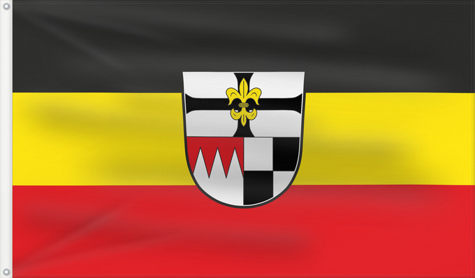 Bandera, con dos ojales metálicos y lado del asta reforzado: Hemmersheim (Steigerwald)