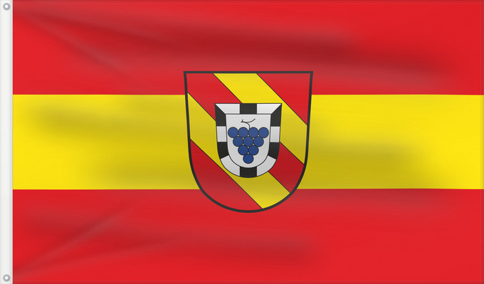 Bandera, con dos ojales metálicos y lado del asta reforzado: Ippesheim, M (Steigerwald)