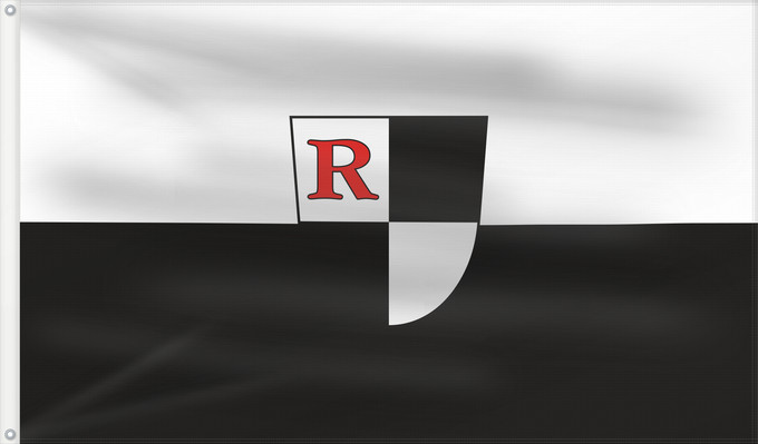 Bandera, con dos ojales metálicos y lado del asta reforzado: Roth, St (Fränkisches Seenland)