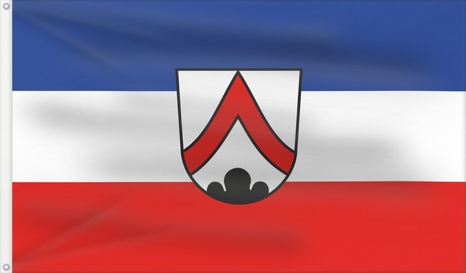 Bandera, con dos ojales metálicos y lado del asta reforzado: Absberg, M (Fränkisches Seenland)
