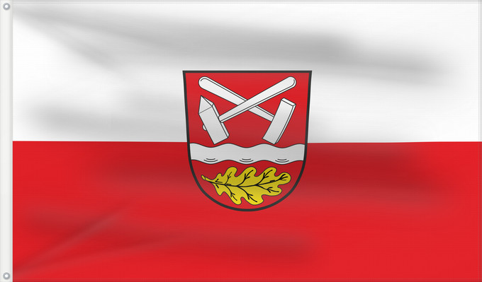Bandera, con dos ojales metálicos y lado del asta reforzado: Sommerkahl (Spessart-Mainland)