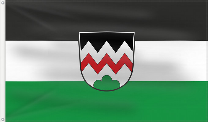 Bandera, con dos ojales metálicos y lado del asta reforzado: Rödelmaier (Rhön)