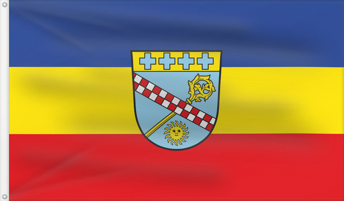 Bandera, con dos ojales metálicos y lado del asta reforzado: Strahlungen (Rhön)