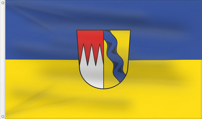 Bandera, con dos ojales metálicos y lado del asta reforzado: Volkach, St (Fränkisches Weinland)