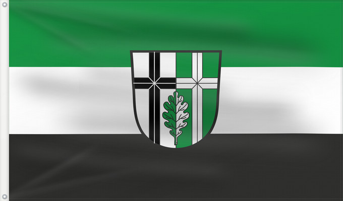 Bandera, con dos ojales metálicos y lado del asta reforzado: Altenbuch (Spessart-Mainland)
