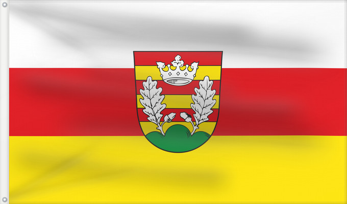 Bandera, con dos ojales metálicos y lado del asta reforzado: Fellen (Spessart-Mainland)