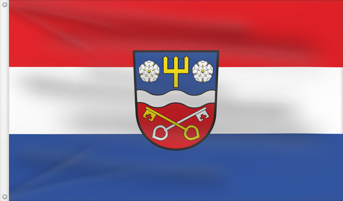 Bandera, con dos ojales metálicos y lado del asta reforzado: Triefenstein, M (Fränkisches Weinland)