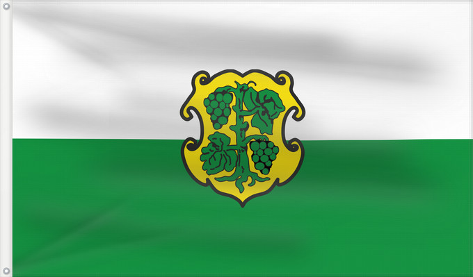 Bandera, con dos ojales metálicos y lado del asta reforzado: Dingolshausen (Steigerwald)